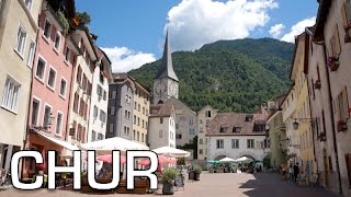 Chur the OLDEST city in SWITZERLAND  Travel Vlog [upl. by Aroc]