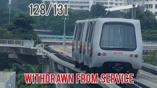 Withdrawn128131 Bukit Panjang LRT C801A Bypass BP5 Phoenix to Ten Mile Junction Depot [upl. by Katlin928]