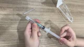 3ML Manual retractable syringe [upl. by Sialac]