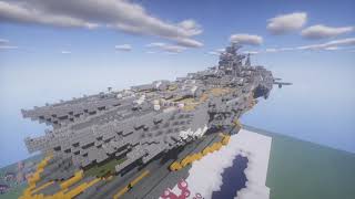 【Minecraft軍事部】双胴宇宙戦艦は主力艦艇のなりそこない！？ [upl. by Hgielek]