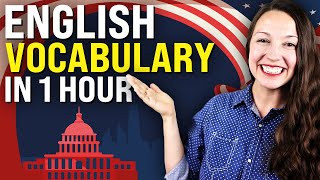 English Vocabulary in 1 hour advanced vocabulary lesson [upl. by Selrahcnhoj]