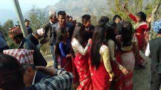 Ramechhap ko local baja ma babal dance [upl. by Auka]