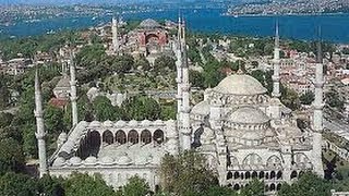 Turquie Istanbul la Mosquée bleue et Basilique Sainte Sophie [upl. by Boniface]