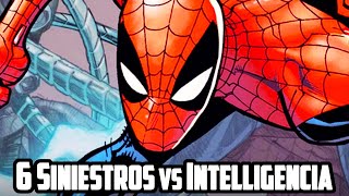 SpiderMan Seis Siniestros vs Intelligencia  Cómic Narrado [upl. by Nappie]