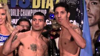 Lucas Matthysse vs John Molina WEIGH IN [upl. by Fischer870]