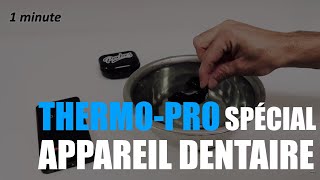 Tuto moulage ThermoPro spécial appareil dentaire [upl. by Derfnam649]