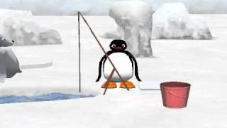 Lets Play Fun Fun Pingu 03  Fun Fun Fishing [upl. by Noiek]