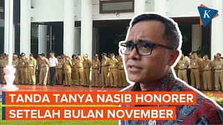 Bagaimana Nasib Tenaga Honorer Usai Dihapus November Nanti [upl. by Knutson]