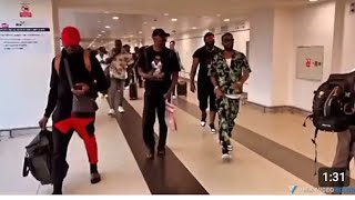 larrivée de la artistes Fally Ipupa et son groupe a canada donc rendez vous le 8 oyo ba warrior [upl. by Ollie]