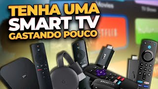 TOP 5 Aparelhos Para TRANSFORMAR TV EM SMART 2024 Melhores STICK TV BOX e DONGLE 📺 [upl. by Weig]