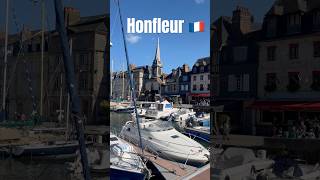 Walk in Honfleur 🇫🇷 Normandy ⚓️ Visit the Town Market and the Harbour honfleur normandie travel [upl. by Razatlab]