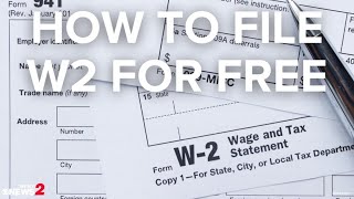 Tax season W2 forms and how to file for free online [upl. by Enelahs]