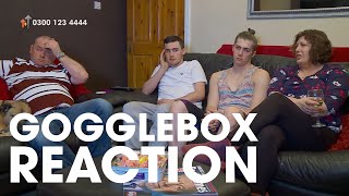 The Gogglebox Reaction to Lloyds Story  Stand Up To Cancer [upl. by Lleret]