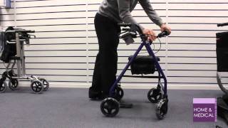 How to Use A Lightweight Rollator [upl. by Rebmetpes]