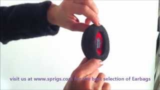 Earbags Bandless Earmuffs  Product Demo [upl. by Lamak]