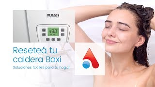 Caldera Baxi Error  Reset [upl. by Nosimaj]