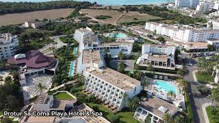 Descubre el Paraíso en el Aire Protur Sa Coma Playa Hotel amp Spa a Vista de Pájaro 🌴🏖️🚁 [upl. by Enerual149]