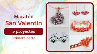 Maratón 5 Piezas para San Valentín ♥️ 14 de febrero ♥️ ¡Activa tu creatividad [upl. by Ayaet]