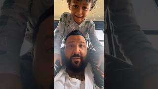 DJ Khaleds Kids 💓 Fathers Love djkhaled kids kid shorts youtubeshorts [upl. by Rennerb]