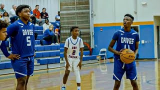 Clanton 🐅Takes On Marbury🐾 In Strong Team Effort🏀 [upl. by Garrek]