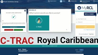 How to apply for RCL Cruise Jobs  How to create C TRAC account for royal caribbean cruises [upl. by Rosario]