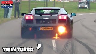 Modified Cars leaving Car Show  1250HP Gallardo Skyline 1000HP Turbo S Supra RS3 [upl. by Tichon]