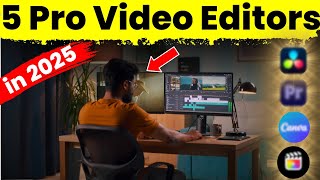 5 Best FREE Video Editing Software For PC 2025  Never Miss Out [upl. by Mencher]