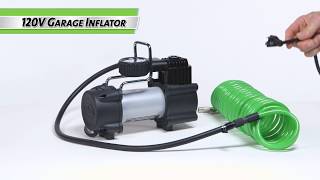 Slime 120V Garage Inflator 40045 [upl. by Liggitt]