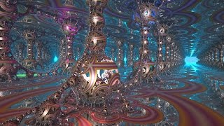 The Chaos Forges of Vulcan  Binary Fusion  3D Fractal Animation Music Video [upl. by Nancey]