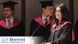 Commencement Speech 2012  FullTime MBA  SDA Bocconi [upl. by Em]