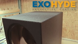 ExoHyde  A New Alternative for Finishing Speaker Cabinets [upl. by Tat]