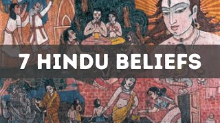 WHAT ARE THE BELIEFS OF HINDUS  HINDUISM [upl. by Nessy]