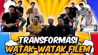 TRANSFORMASI WATAK WATAK FILEM AI TEAM 2024 [upl. by Claretta]