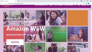 Amazon wow  Registration process  Eligibility criteria  Job Update  UpdatedMinds [upl. by Dorina]