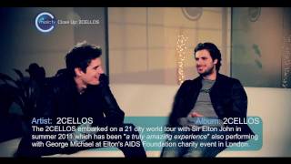 2CELLOS Sulic amp Hauser talk exclusively to C Music TV HD [upl. by Niala]