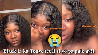 😭RIP BLACK LA BLACK LA AP MOURI SE TRIS BLACK AP TOUYE TÈT LI SIL PA JWENN MOUN KI POU PALE AVÈL [upl. by Lahcar]