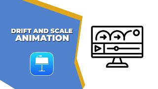 How to add Drift And Scale Animation in keynote [upl. by Cassell]