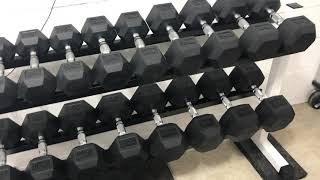 550lbs Dumbbell Set and Rack FULL UNBOXING [upl. by Qirat]