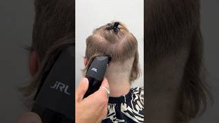 FAST amp SATISFYING HAIR TECHNIQUE fade haircut satisfying hairtutorial [upl. by Julieta]