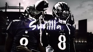 Lamar Jackson NFL highlight Mix  skrilla Kodak black [upl. by Yaluz947]