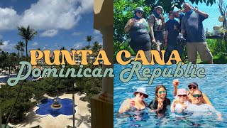 PUNTA CANA TRAVEL VLOG  Beautiful Resort Dinner on the Beach Parasailing  DOMINICAN REPUBLIC 🇩🇴 [upl. by Swor90]