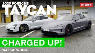 2025 Porsche Taycan Walkaround  odmag [upl. by Nance748]