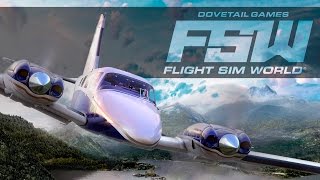 Flight Sim World  Announcement Trailer [upl. by Isyak722]