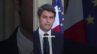 Le Premier ministre Gabriel Attal annonce qu’il remettra « lundi matin sa démission » à Macron [upl. by Aronson]