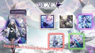 W Commentary Arcaea 60 Sightread playthrough Part 1 [upl. by Seymour512]