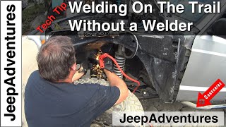 Tech Tip Trail Welding Without a Welder [upl. by Atrebla]