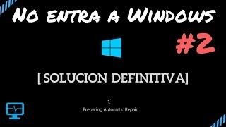 Cómo Reparar el inicio de Windows 1110 y 81Recuperación automáticaProblemas del Sistema Operativo [upl. by Ailasor]