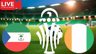 Equatorial Guinea vs Ivory Coast  LIVE MENS African Cup of Nations Grp A Round 3 LIVE [upl. by Chappy410]