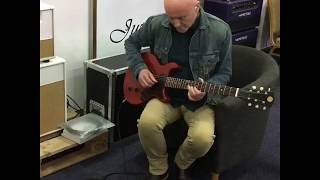 Neville Marten plays an Ivison Guitars ‘59 DC Model at The Guitar Show 2019 [upl. by Nodyl]