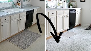 How to Use Peel and Stick Vinyl Tile to Transform Your Floors [upl. by Vareck484]